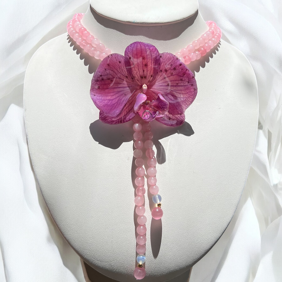Collar Orquía Jade