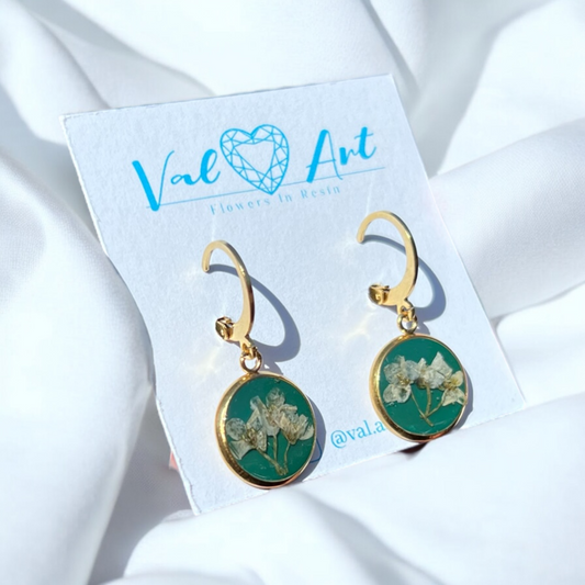 Aretes "Esmeralda"