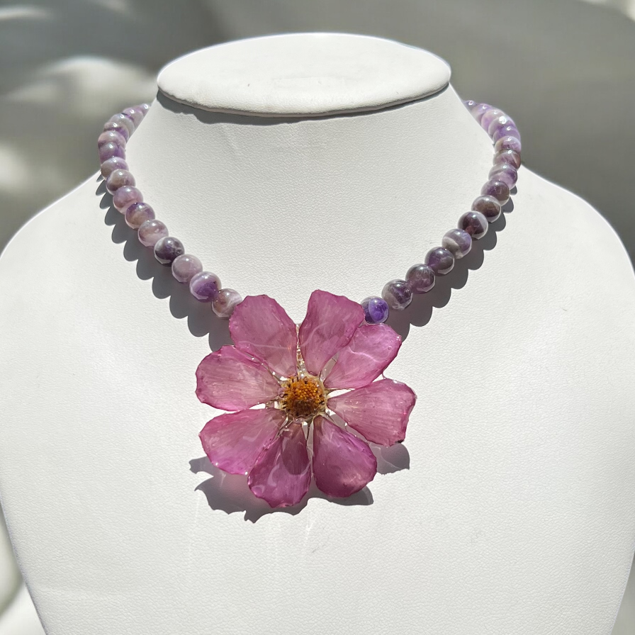 Collar Flor Cosmos