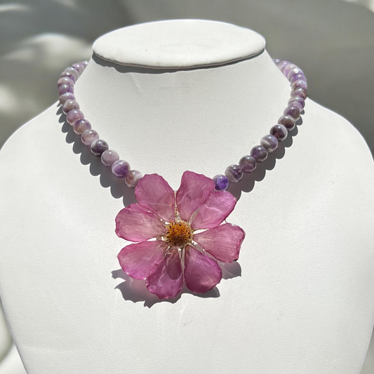 Collar Flor Cosmos