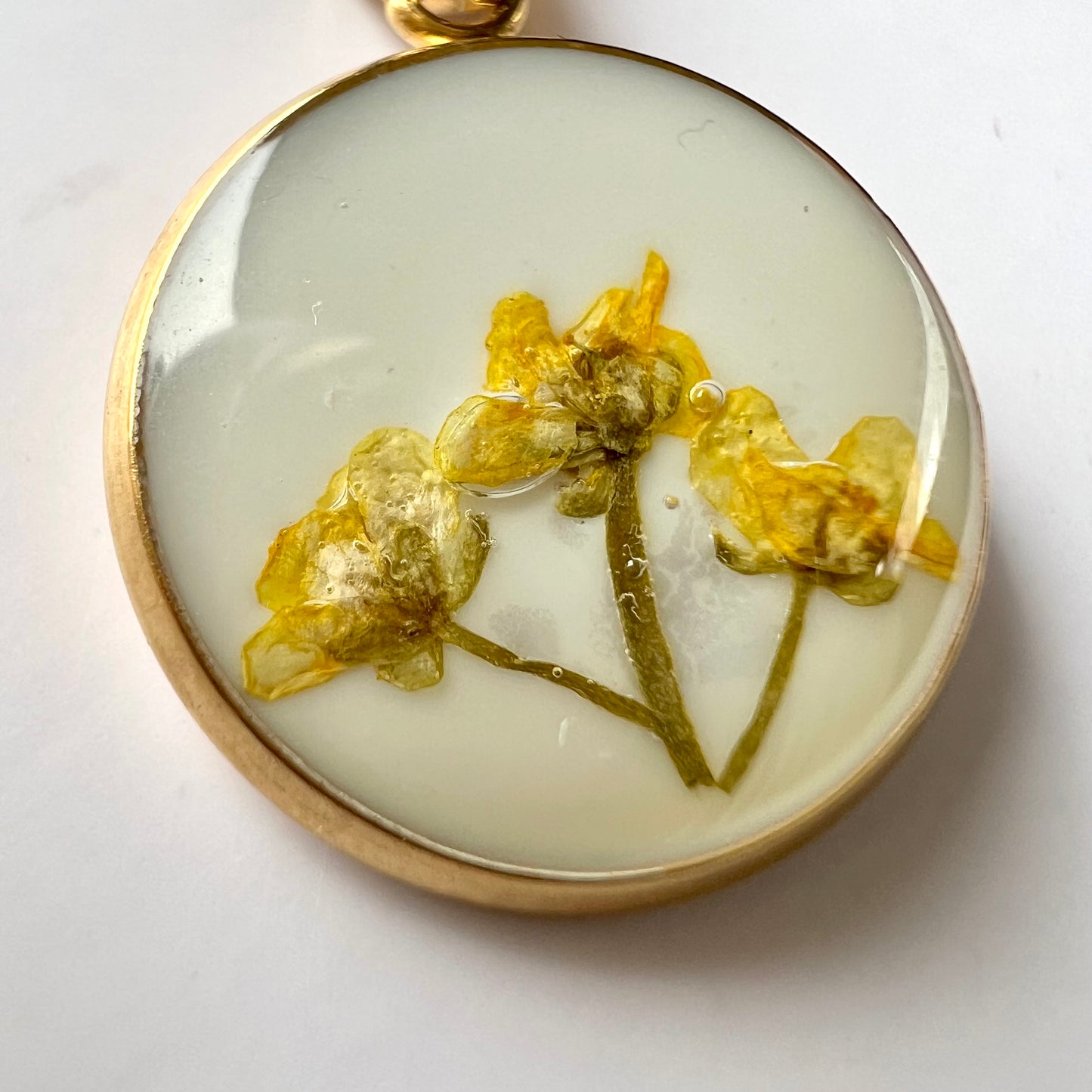 Collar "ALYS" amarillo
