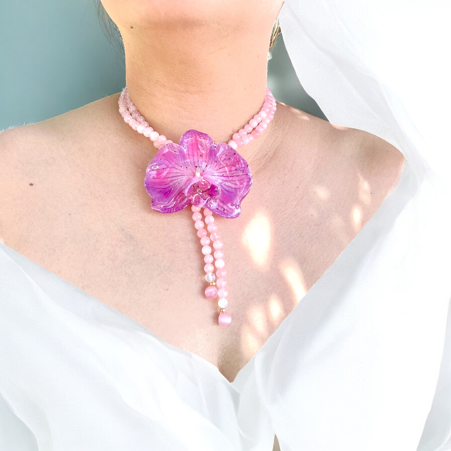 Collar Orquía Jade