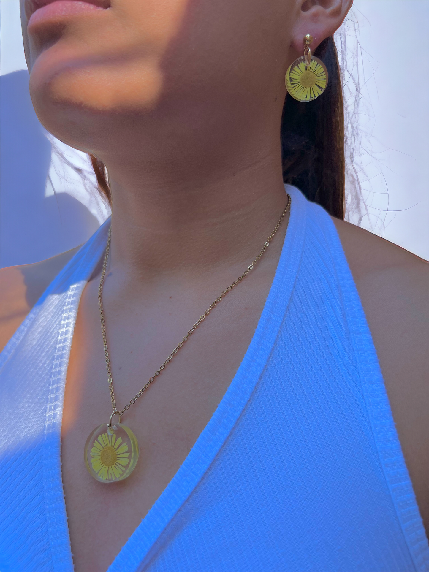 Juego "Margaritas" Amarillo