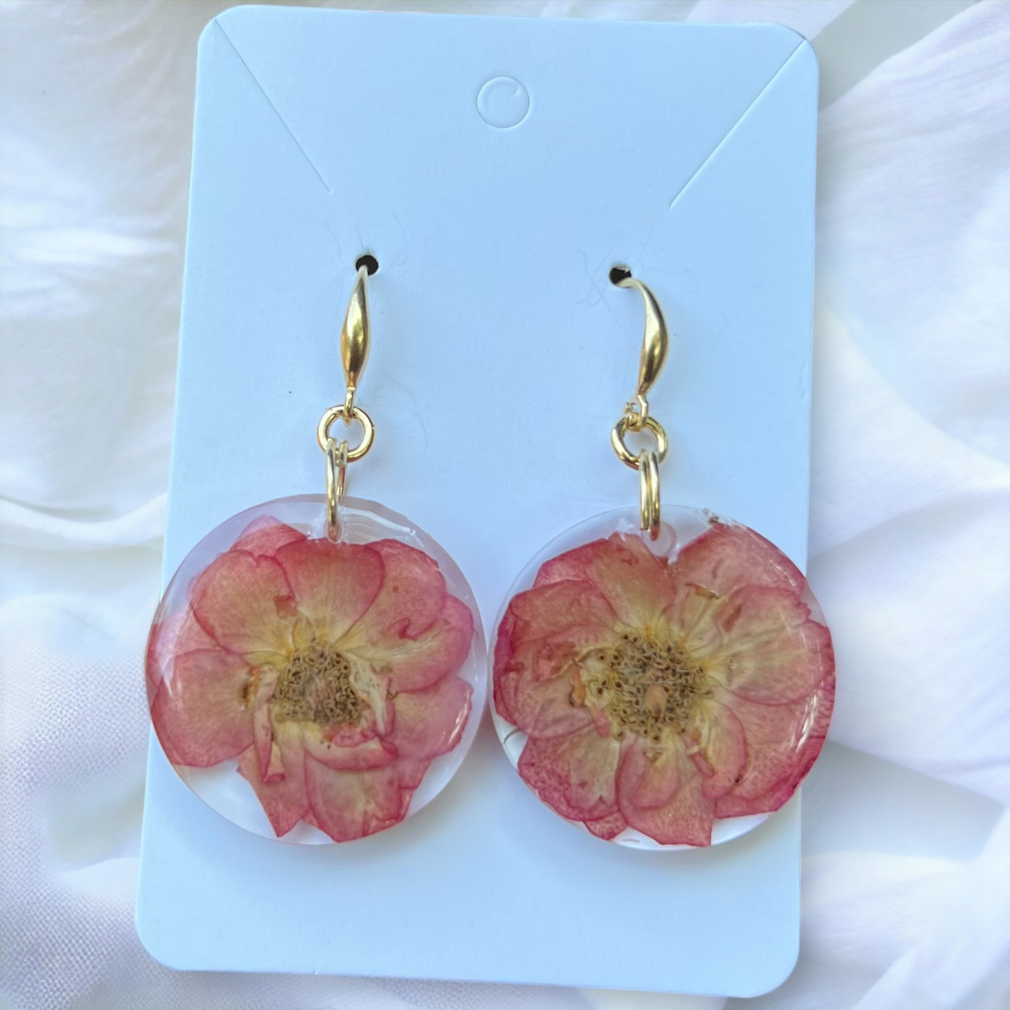 ARETES "MINI ROSA"