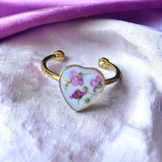 Anillo "Corazón" Rosa