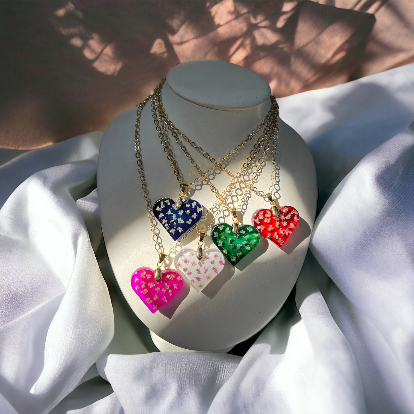 Collar "Corazón Brillante"